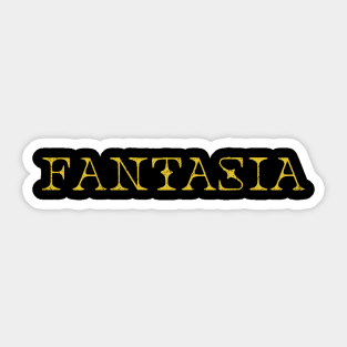 FANTASIA logo Sticker